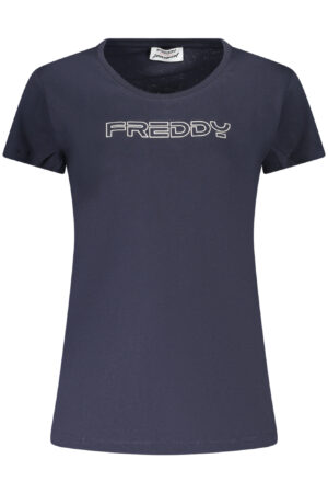 FREDDY T-SHIRT MANICHE CORTE DONNA BLU