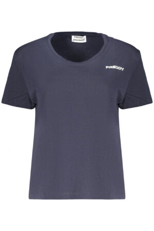 FREDDY T-SHIRT MANICHE CORTE DONNA BLU