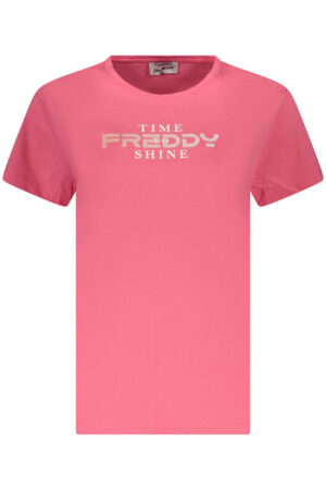 FREDDY T-SHIRT MANICHE CORTE DONNA ROSA