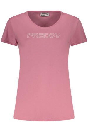 FREDDY T-SHIRT MANICHE CORTE DONNA ROSA