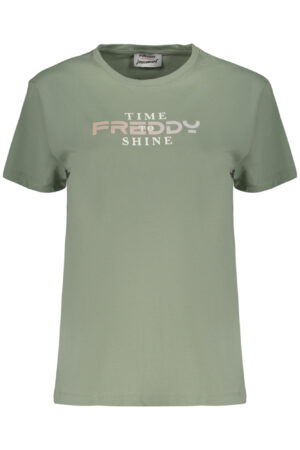 FREDDY T-SHIRT MANICHE CORTE DONNA VERDE