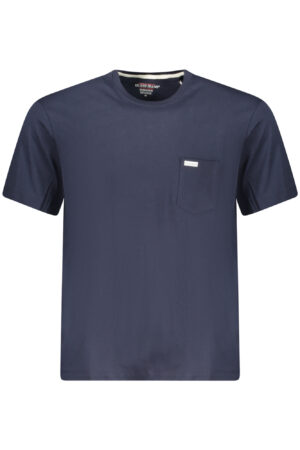 GUESS JEANS T-SHIRT MANICHE CORTE UOMO BLU