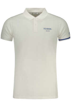 ICEBERG POLO MANICHE CORTE UOMO BIANCO