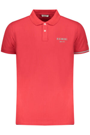 ICEBERG POLO MANICHE CORTE UOMO ROSSO