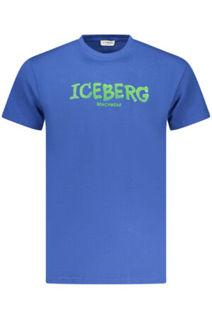 ICEBERG T-SHIRT MANICHE CORTE UOMO BLU