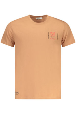 ICEBERG T-SHIRT MANICHE CORTE UOMO MARRONE