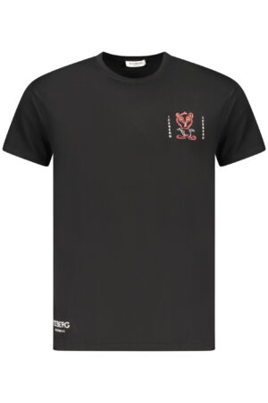 ICEBERG T-SHIRT MANICHE CORTE UOMO NERO
