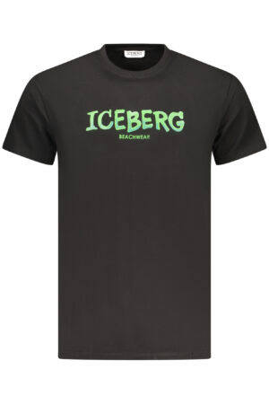 ICEBERG T-SHIRT MANICHE CORTE UOMO NERO