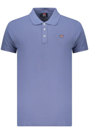 NORWAY 1963 POLO MANICHE CORTE UOMO BLU