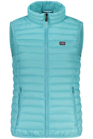 NORWAY 1963 SMANICATO DONNA AZZURRO