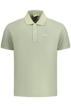 PEPE JEANS POLO MANICHE CORTE UOMO VERDE