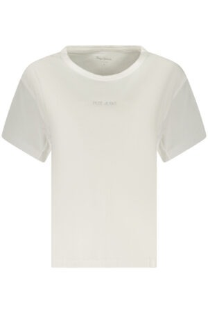 PEPE JEANS T-SHIRT MANICHE CORTE DONNA BIANCO