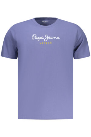 PEPE JEANS T-SHIRT MANICHE CORTE UOMO BLU
