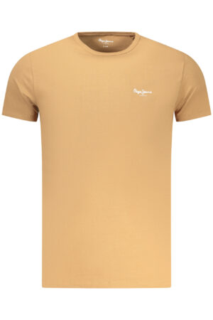 PEPE JEANS T-SHIRT MANICHE CORTE UOMO MARRONE