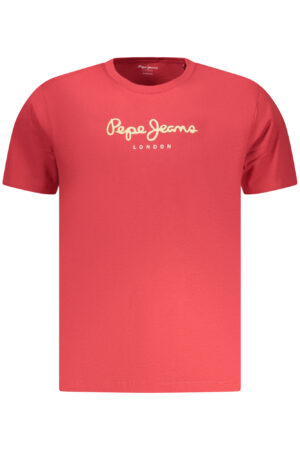 PEPE JEANS T-SHIRT MANICHE CORTE UOMO ROSSO