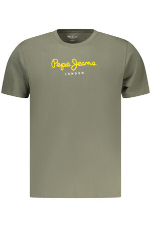 PEPE JEANS T-SHIRT MANICHE CORTE UOMO VERDE