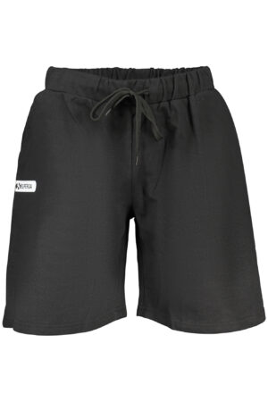 SUPERGA PANTALONE TUTA CORTO UOMO NERO