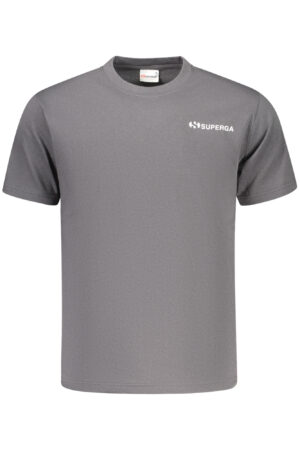 SUPERGA T-SHIRT MANICHE CORTE UOMO GRIGIO