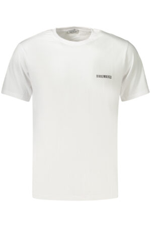 BIKKEMBERGS T-SHIRT MANICHE CORTE UOMO BIANCO