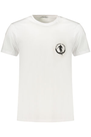 BIKKEMBERGS T-SHIRT MANICHE CORTE UOMO BIANCO