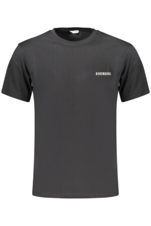 BIKKEMBERGS T-SHIRT MANICHE CORTE UOMO NERO