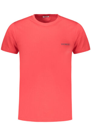 BIKKEMBERGS T-SHIRT MANICHE CORTE UOMO ROSSO