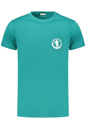 BIKKEMBERGS T-SHIRT MANICHE CORTE UOMO VERDE