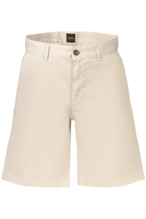 BOSS PANTALONE BERMUDA UOMO BEIGE