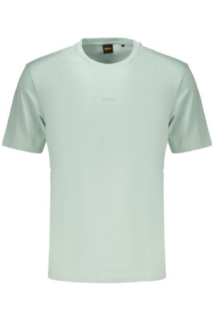 BOSS T-SHIRT MANICHE CORTE UOMO VERDE