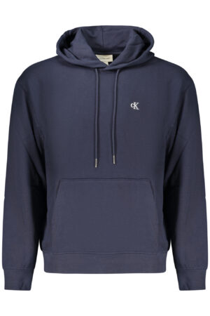 CALVIN KLEIN FELPA SENZA ZIP UOMO BLU