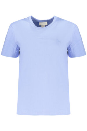 CALVIN KLEIN T-SHIRT MANICHE CORTE DONNA AZZURRO