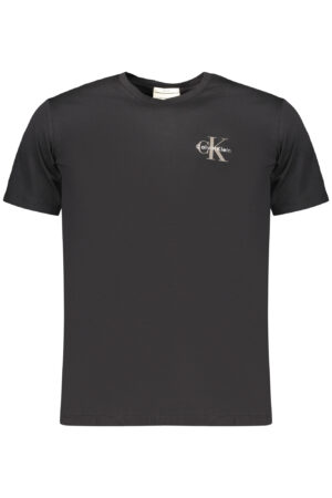 CALVIN KLEIN T-SHIRT MANICHE CORTE UOMO NERO