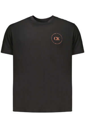 CALVIN KLEIN T-SHIRT MANICHE CORTE UOMO NERO