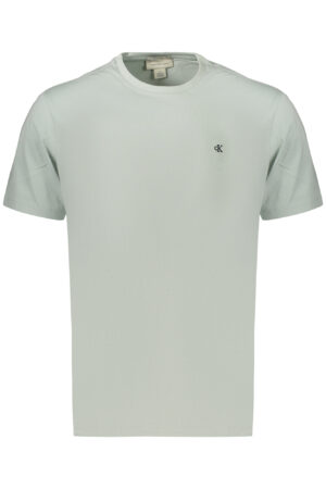 CALVIN KLEIN T-SHIRT MANICHE CORTE UOMO VERDE
