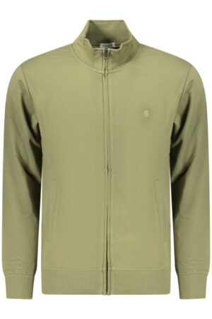 COVERI MOVING FELPA CON ZIP UOMO VERDE