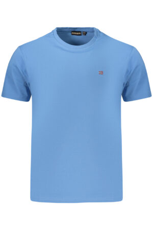 NAPAPIJRI T-SHIRT MANICHE CORTE UOMO AZZURRO