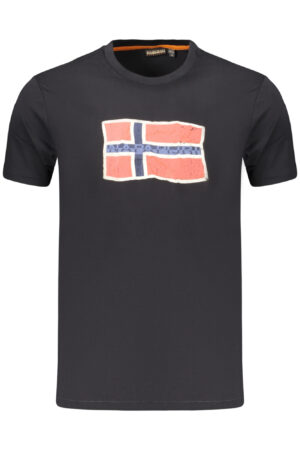NAPAPIJRI T-SHIRT MANICHE CORTE UOMO NERO