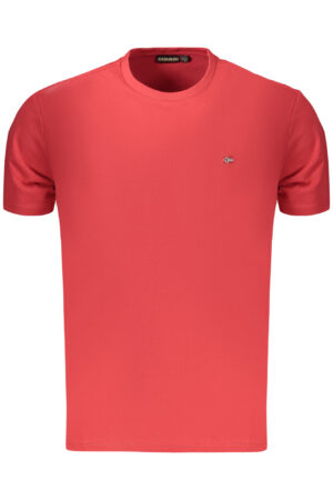 NAPAPIJRI T-SHIRT MANICHE CORTE UOMO ROSSO