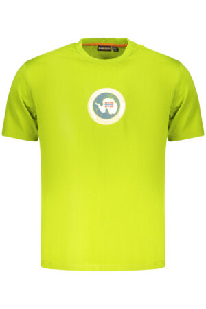 NAPAPIJRI T-SHIRT MANICHE CORTE UOMO VERDE