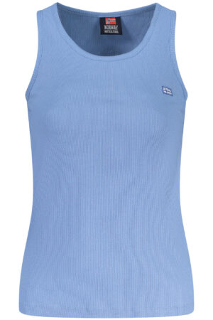 NORWAY 1963 CANOTTA DONNA AZZURRO