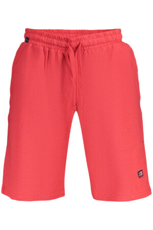 NORWAY 1963 PANTALONE BERMUDA UOMO ROSSO
