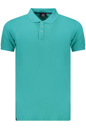 NORWAY 1963 POLO MANICHE CORTE UOMO AZZURRO