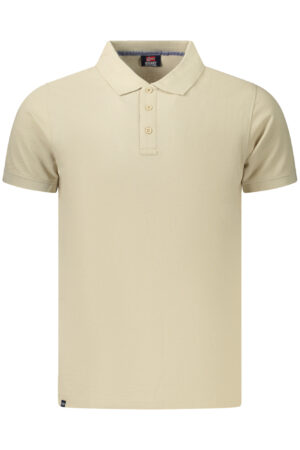 NORWAY 1963 POLO MANICHE CORTE UOMO BEIGE