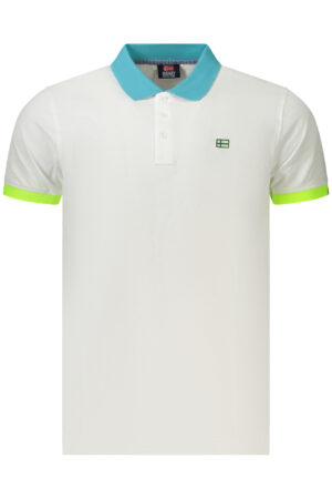 NORWAY 1963 POLO MANICHE CORTE UOMO BIANCO