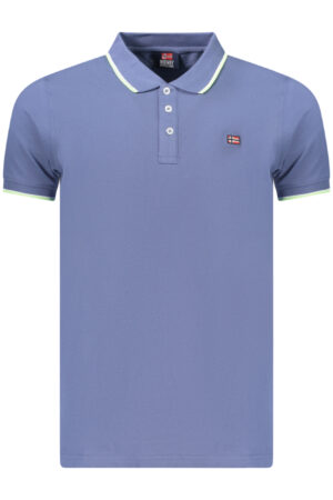 NORWAY 1963 POLO MANICHE CORTE UOMO BLU