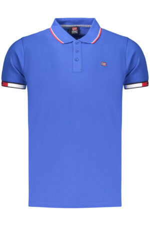 NORWAY 1963 POLO MANICHE CORTE UOMO BLU