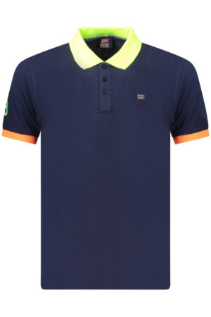 NORWAY 1963 POLO MANICHE CORTE UOMO BLU