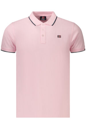 NORWAY 1963 POLO MANICHE CORTE UOMO ROSA