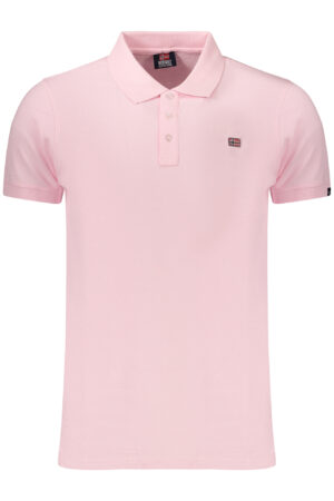 NORWAY 1963 POLO MANICHE CORTE UOMO ROSA