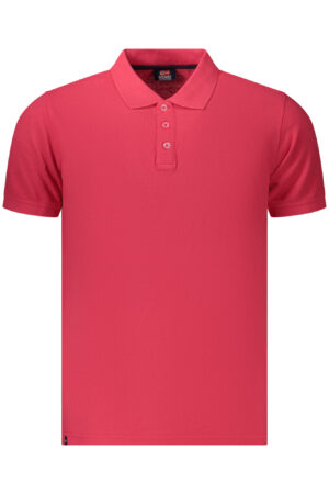 NORWAY 1963 POLO MANICHE CORTE UOMO ROSSO